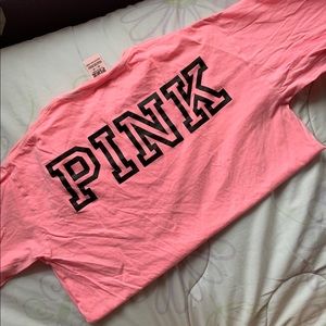 PINK long sleeve t shirt